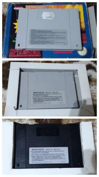 LOTE 3 JUEGOS SUPER NINTENDO PAL
