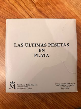 Últimas Pesetas en Plata - Set Completo
