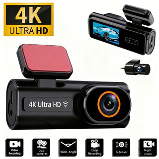 Cámara de salpicadero 4K Ultra-Clear Función Wi-Fi