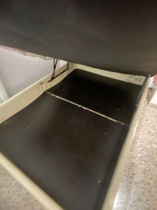 Canapé 135x190 Piel Sintética Beige