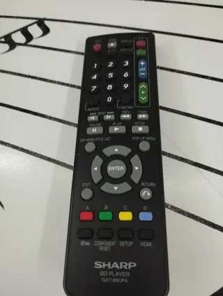 Reproductor Blu-ray sharp