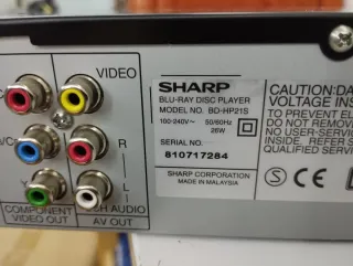 Reproductor Blu-ray sharp