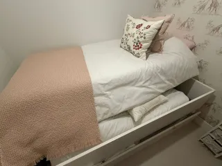 Cama nido blanca madera pino macizo