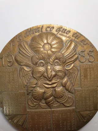 Medalla Calendario 1988