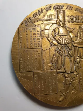 Medalla Calendario 1988
