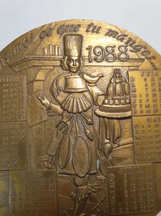 Medalla Calendario 1988