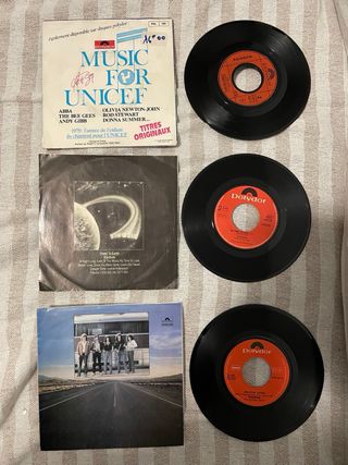 Lote 3 Vinilos Singles 7 Rainbow