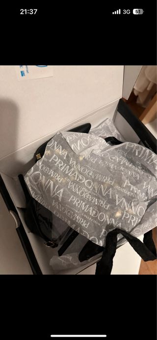 PrimaDonna Tacco Nero Borchie Oro