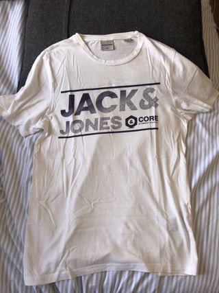 Pack 2 Camisetas Jack & Jones Talla M Naranja