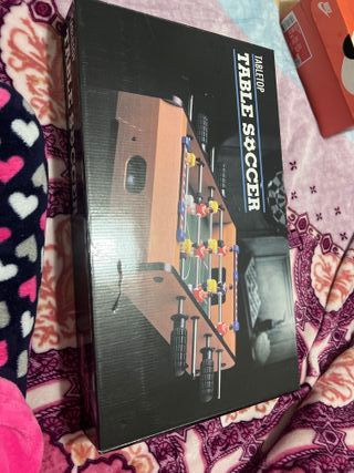 Futbolín de mesa para niños