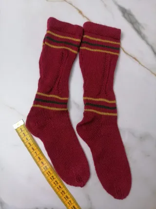 Medias niño fallero rayas oro y verde