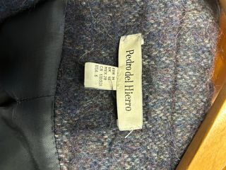 Abrigo Pedro del Hierro azul talla M