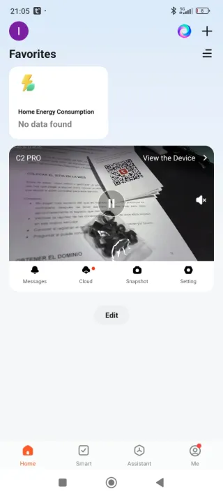 Cámara WiFi Espía Tuya Smart