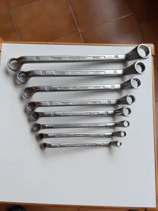 JUEGO DE LLAVES ESTRELLA ACODADAS PALMERA