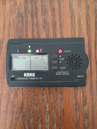 Afinador Korg CA-30 Cromático