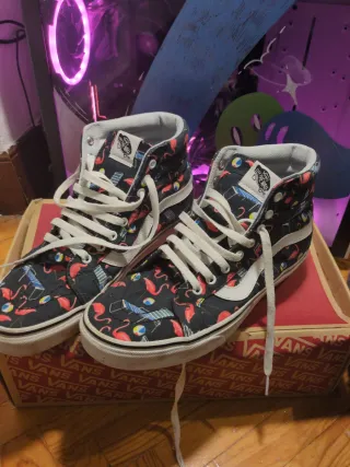 Zapatillas Vans Sk8-Hi Pool Vibes Flamencos