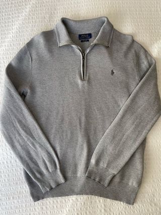 Jersey Polo Ralph Lauren Gris Talla S/M