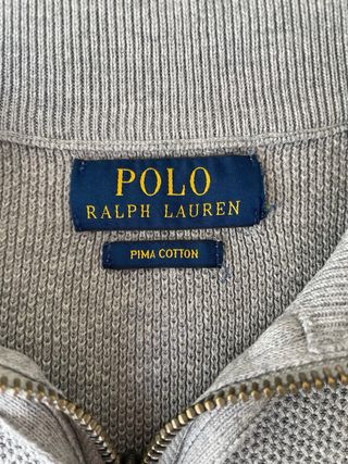 Jersey Polo Ralph Lauren Gris Talla S/M