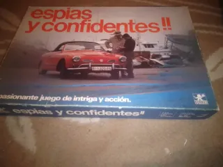 Juego Antiguo Espías y Confidentes Borras