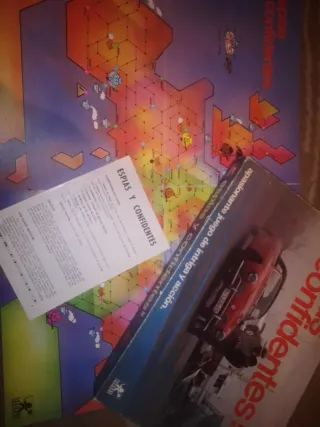 Juego Antiguo Espías y Confidentes Borras