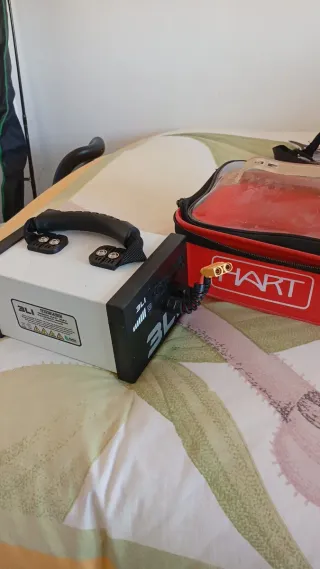 Pato de pesca hinchable.