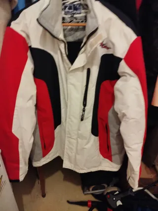 Chaqueta Ryu Star Hombre Negra y Roja