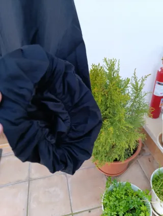 Pantalón globo negro talla XL