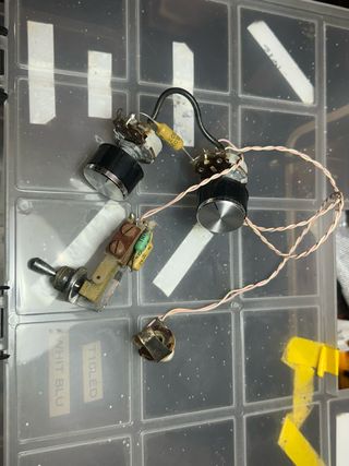 Cablaggio Meazzi Vintage per Chitarra