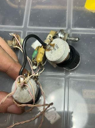 Cablaggio Meazzi Vintage per Chitarra