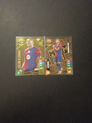 Lote 2 cromos Panini Adrenalyn Raphinha