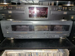 Fisher CR W9025. Doble Pletina Stereo Cassette