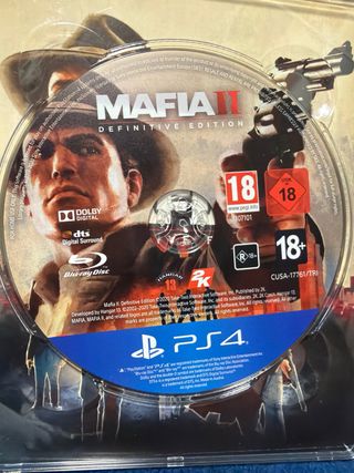 Mafia Trilogy PS4 Juego
