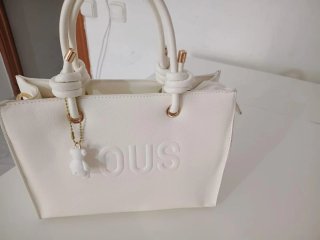 Bolso Tous Blanco Oso Colgante