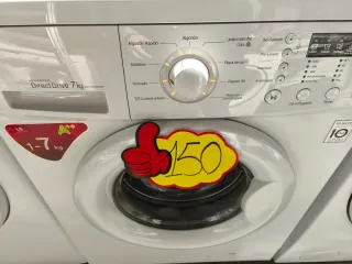 Lavadora LG 7kg A++ 1000 RPM