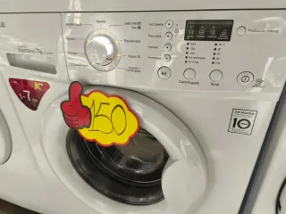 Lavadora LG 7kg A++ 1000 RPM