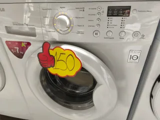 Lavadora LG 7kg A++ 1000 RPM