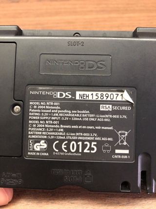 Nintendo DS Fat Blu Funzionante