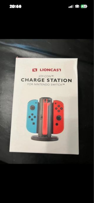 Stazione ricarica Lioncast per Nintendo Switch
