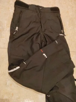 Pantalón de esquí infantil negro