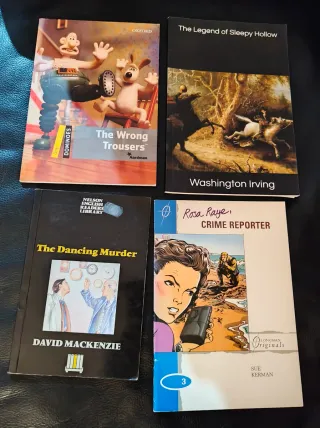 The Wrong Trousers y otros libros lectura inglés