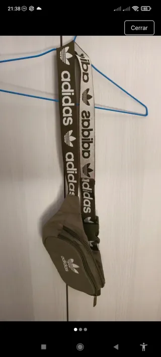 Riñonera Adidas verde