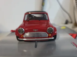 BRM Mini Cooper Slot 1:24 Rojo