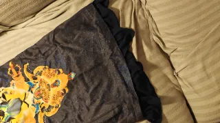 Vestido ChezCoco Negro y Dorado Talla M