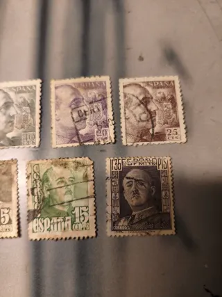 Lote sellos España años 40