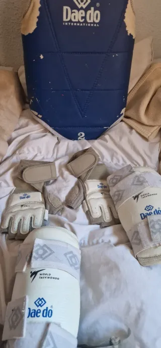 Protecciones Taekwondo Infantil Daedo Gen2,Peto #2