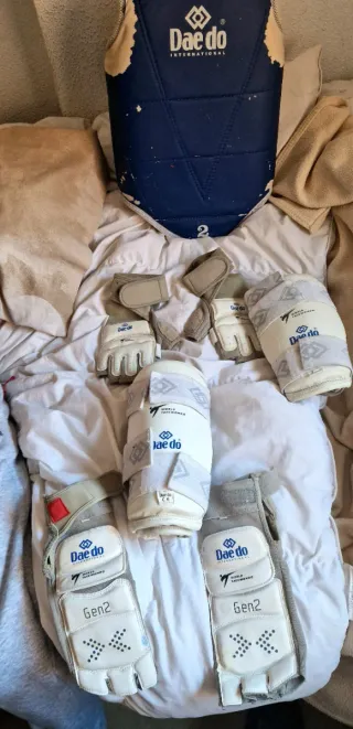 Protecciones Taekwondo Infantil Daedo Gen2,Peto #2