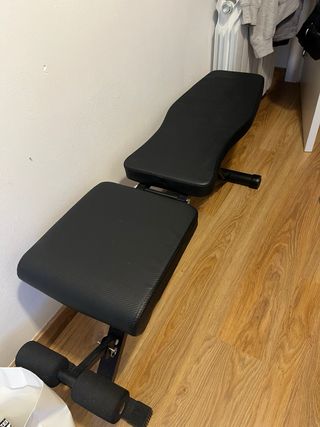 Gimnasio completo: cinta, bici, banco y pesas