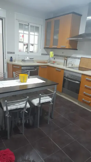 Muebles de cocina madera y cristal