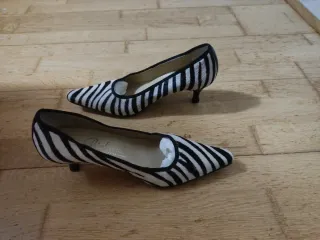 Zapatos Richard estampado cebra