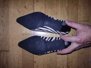 Zapatos Richard estampado cebra